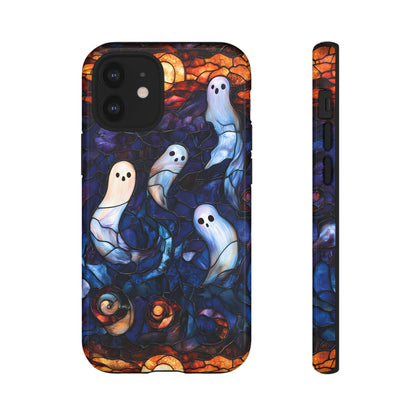 Stained Glass Ghosts Tough Phone Cases