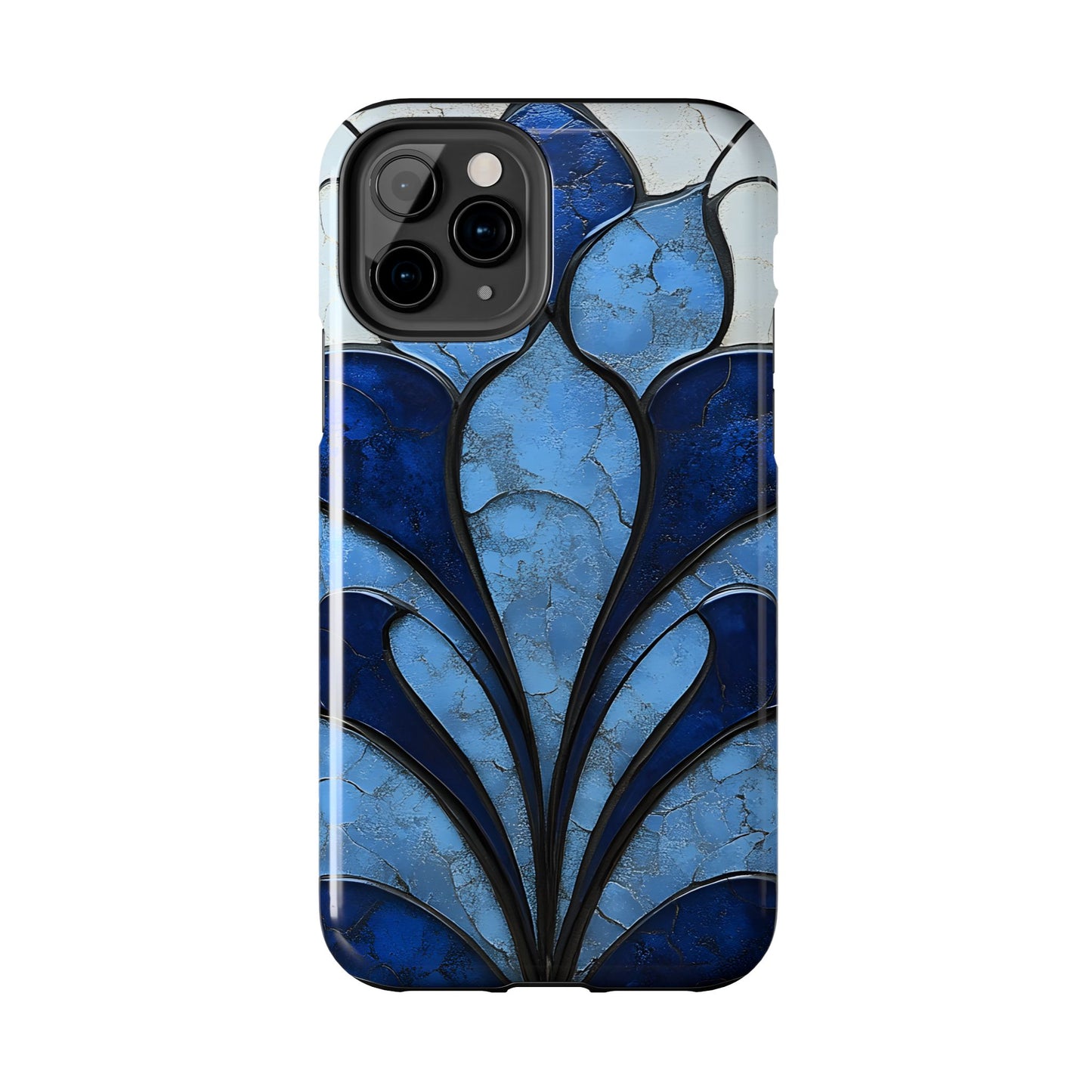 Blue Sapphire Art Deco Tough Phone Case
