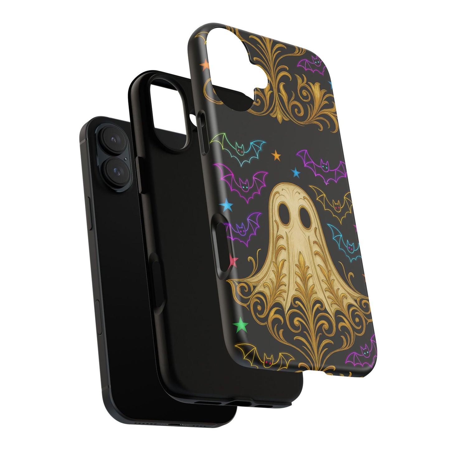 Ghost Phone Cases With Tiny Bats