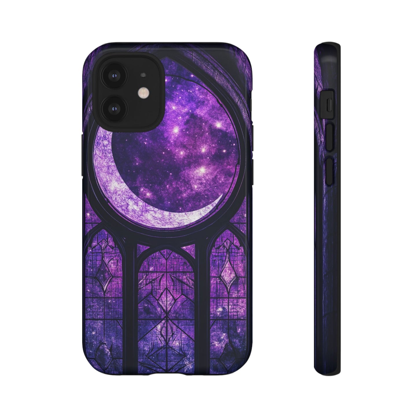 Purple Gothic Stained Glass Phone Cases