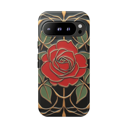 Phone Cases- Vintage Rose Art Nouveau Aesthetic