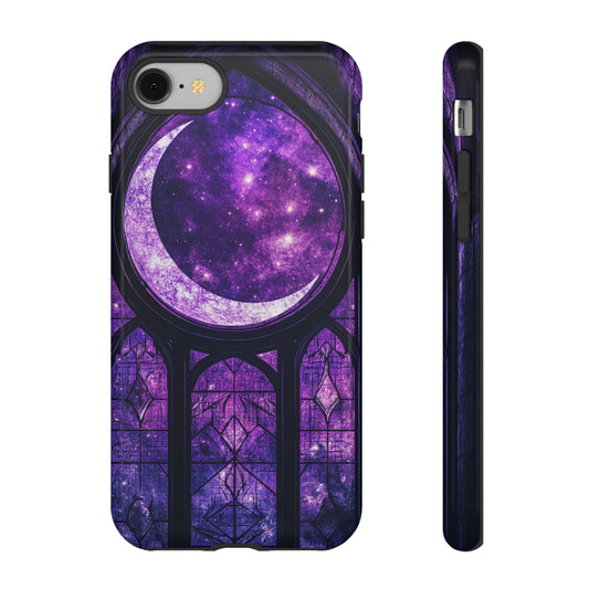 Purple Gothic Stained Glass Phone Cases