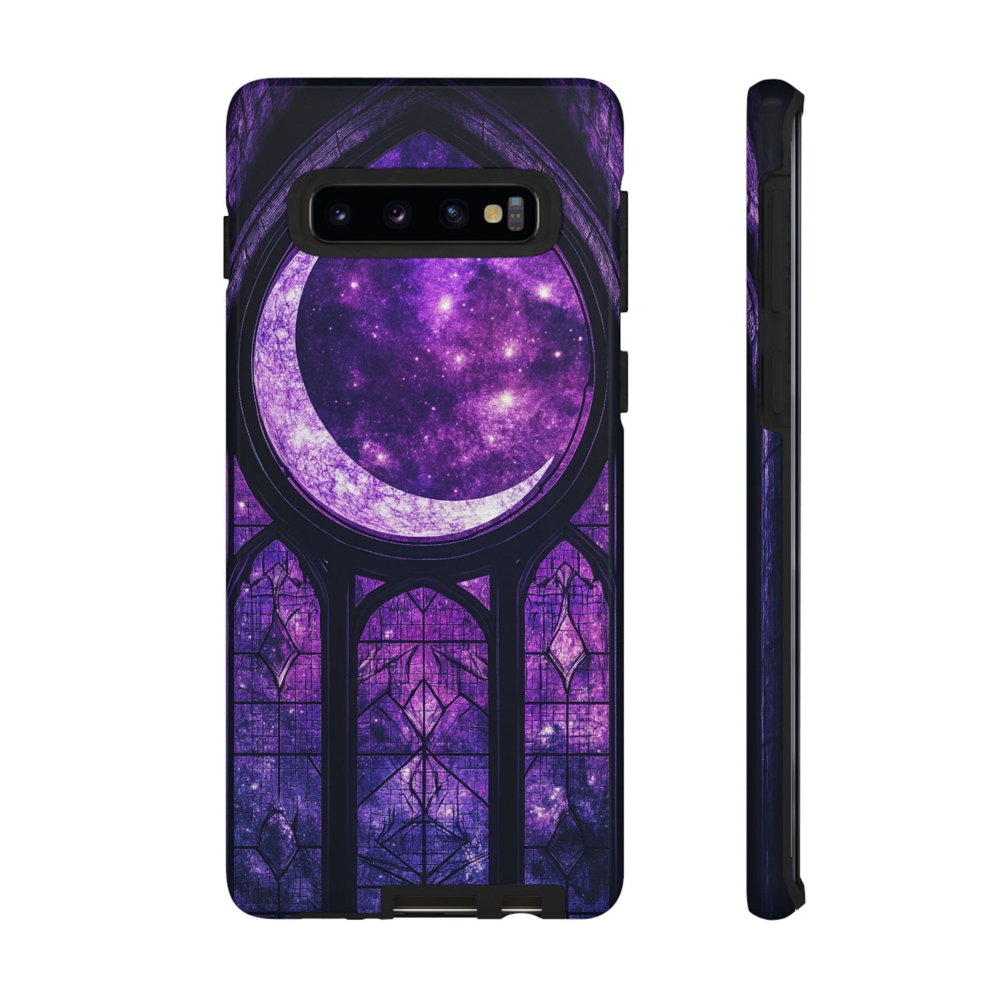 Purple Gothic Stained Glass Phone Cases