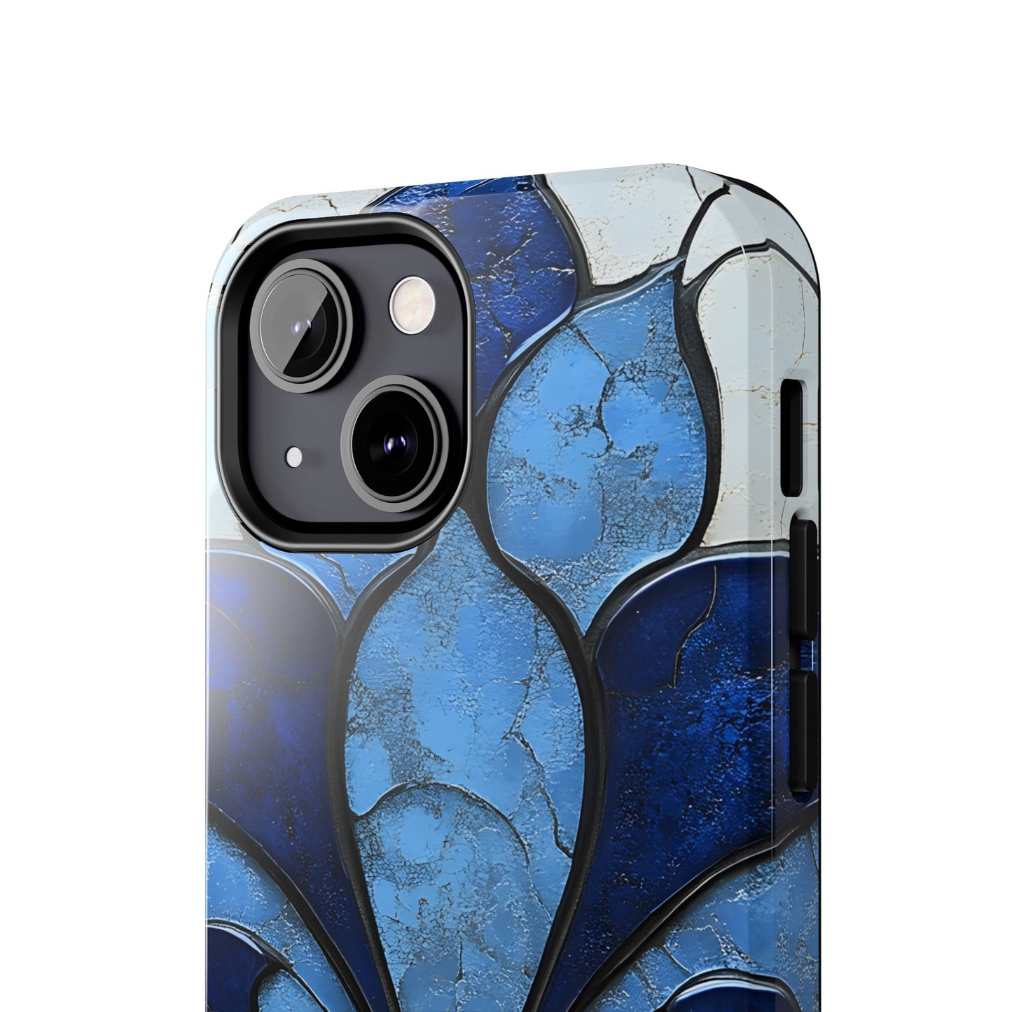Blue Sapphire Art Deco Tough Phone Case