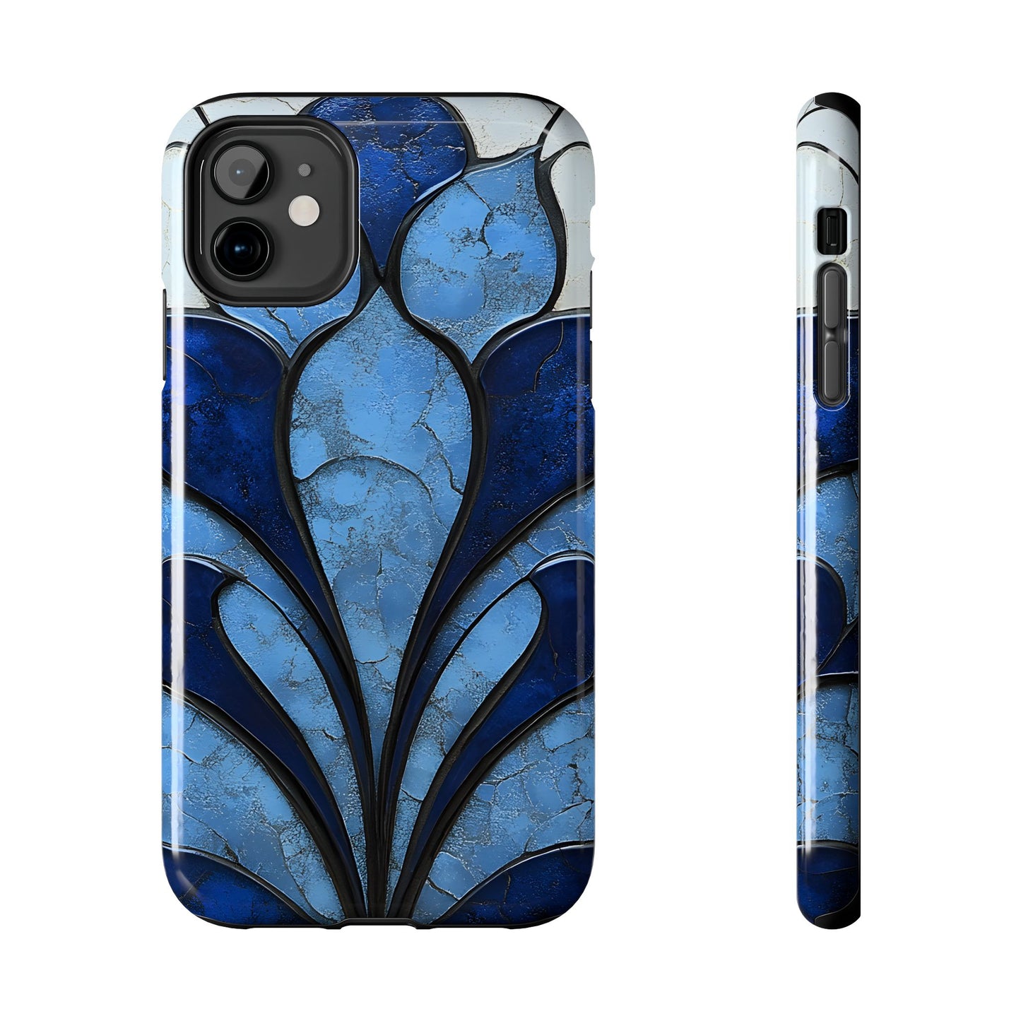 Blue Sapphire Art Deco Tough Phone Case