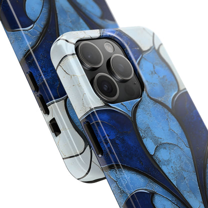 Blue Sapphire Art Deco Tough Phone Case
