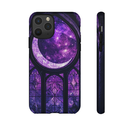 Purple Gothic Stained Glass Phone Cases