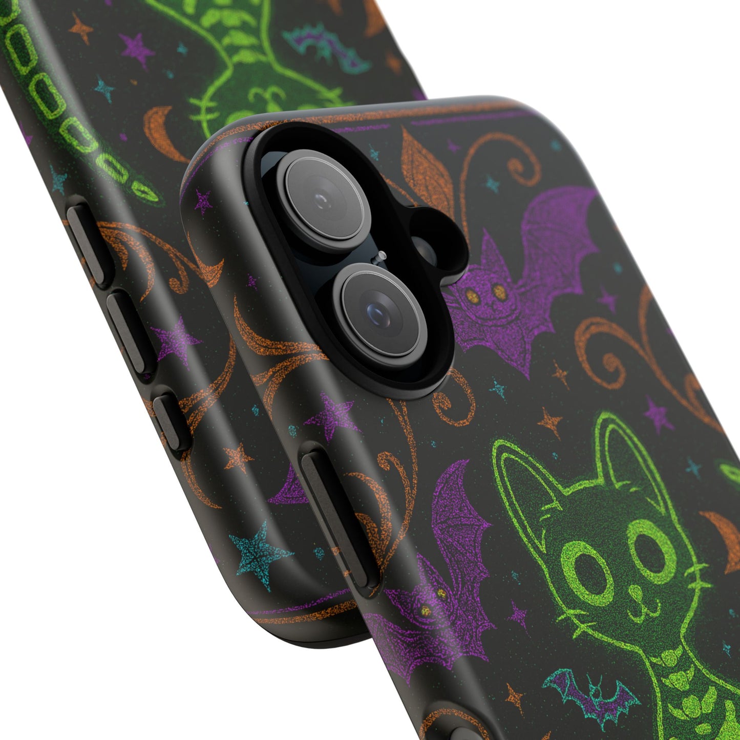 Skeleton Cat Phone Case