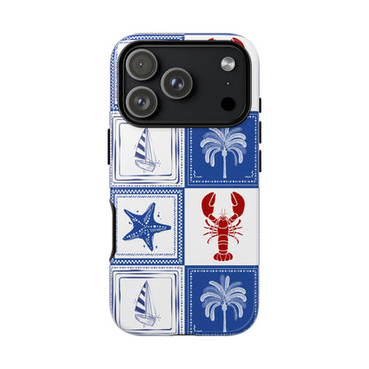 Coastal Themed Tough Phone Case