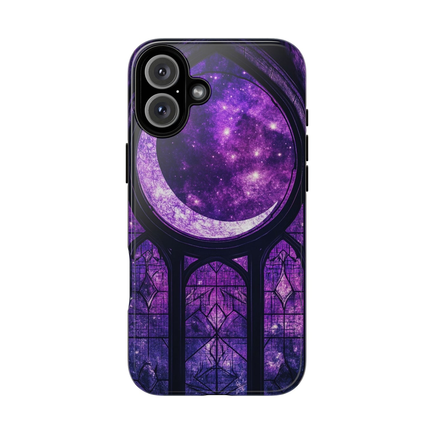 Purple Gothic Stained Glass Phone Cases