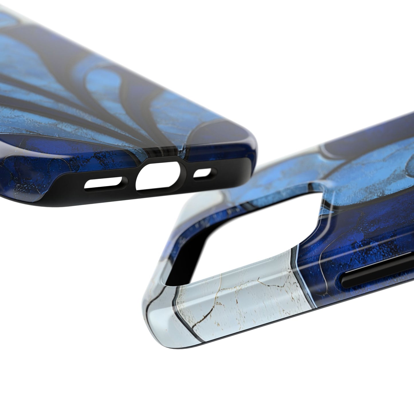 Blue Sapphire Art Deco Tough Phone Case