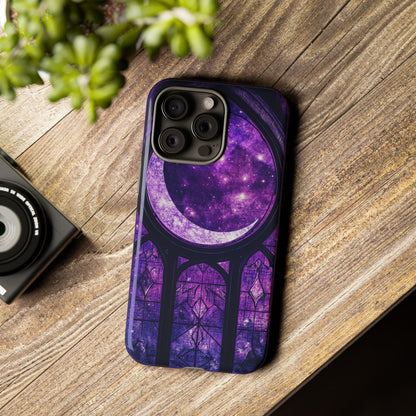 Purple Gothic Stained Glass Phone Cases