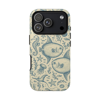 Phone Case - Mola Mola Tough Case - Ocean Sunfish, Sea Theme