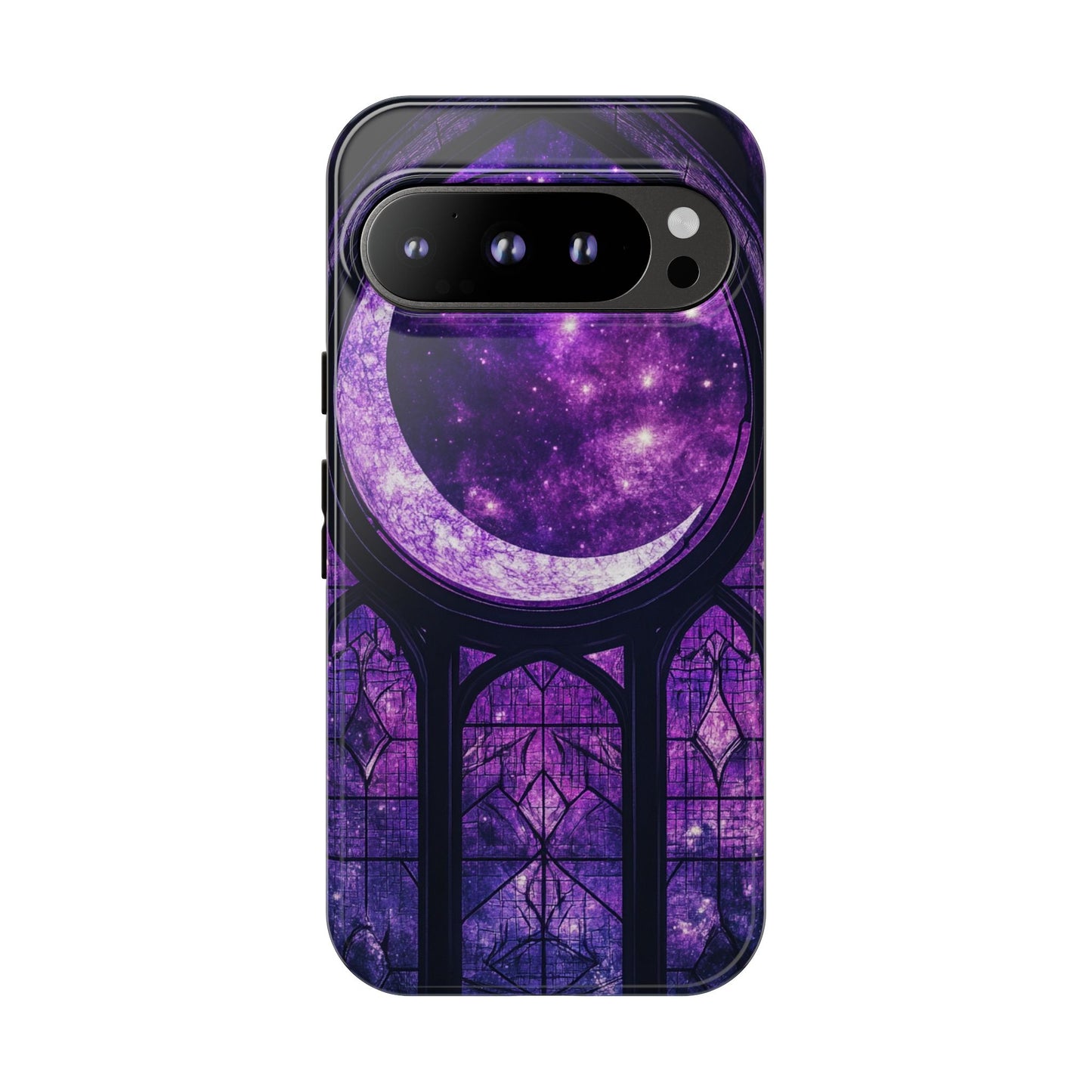 Purple Gothic Stained Glass Phone Cases
