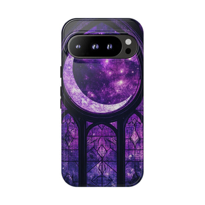 Purple Gothic Stained Glass Phone Cases