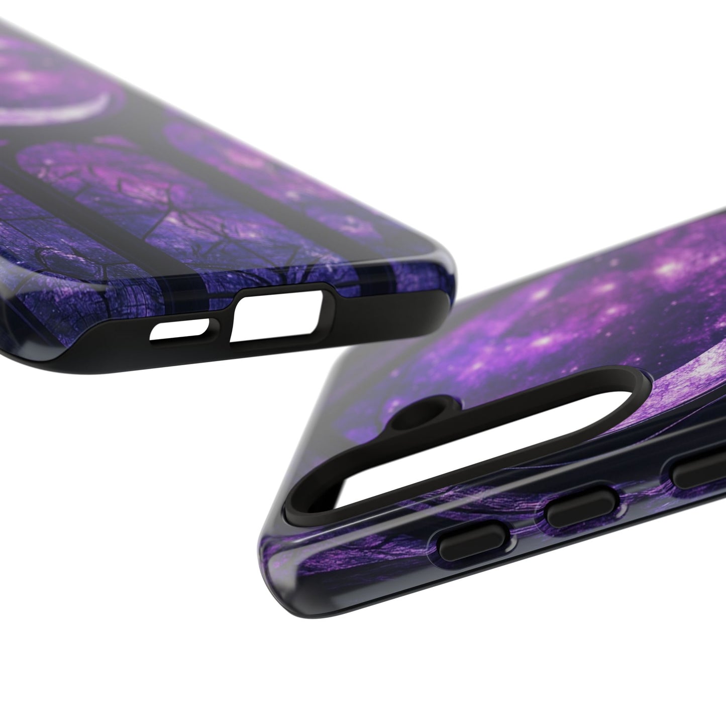 Purple Gothic Stained Glass Phone Cases