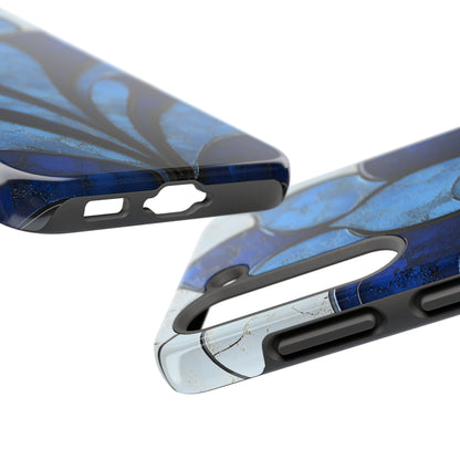 Blue Sapphire Art Deco Tough Phone Case