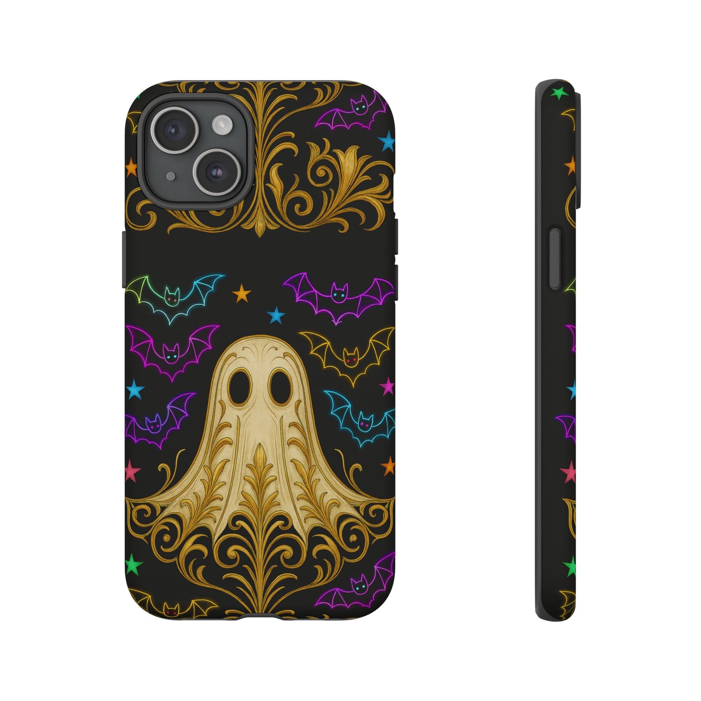 Ghost Phone Cases With Tiny Bats