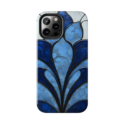 Blue Sapphire Art Deco Tough Phone Case
