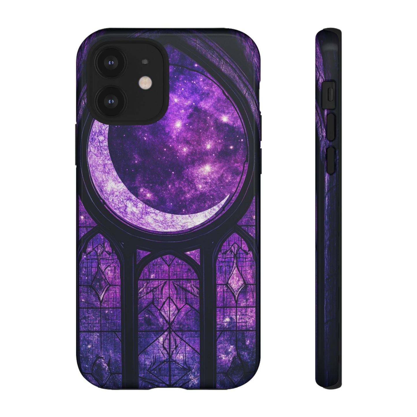 Purple Gothic Stained Glass Phone Cases