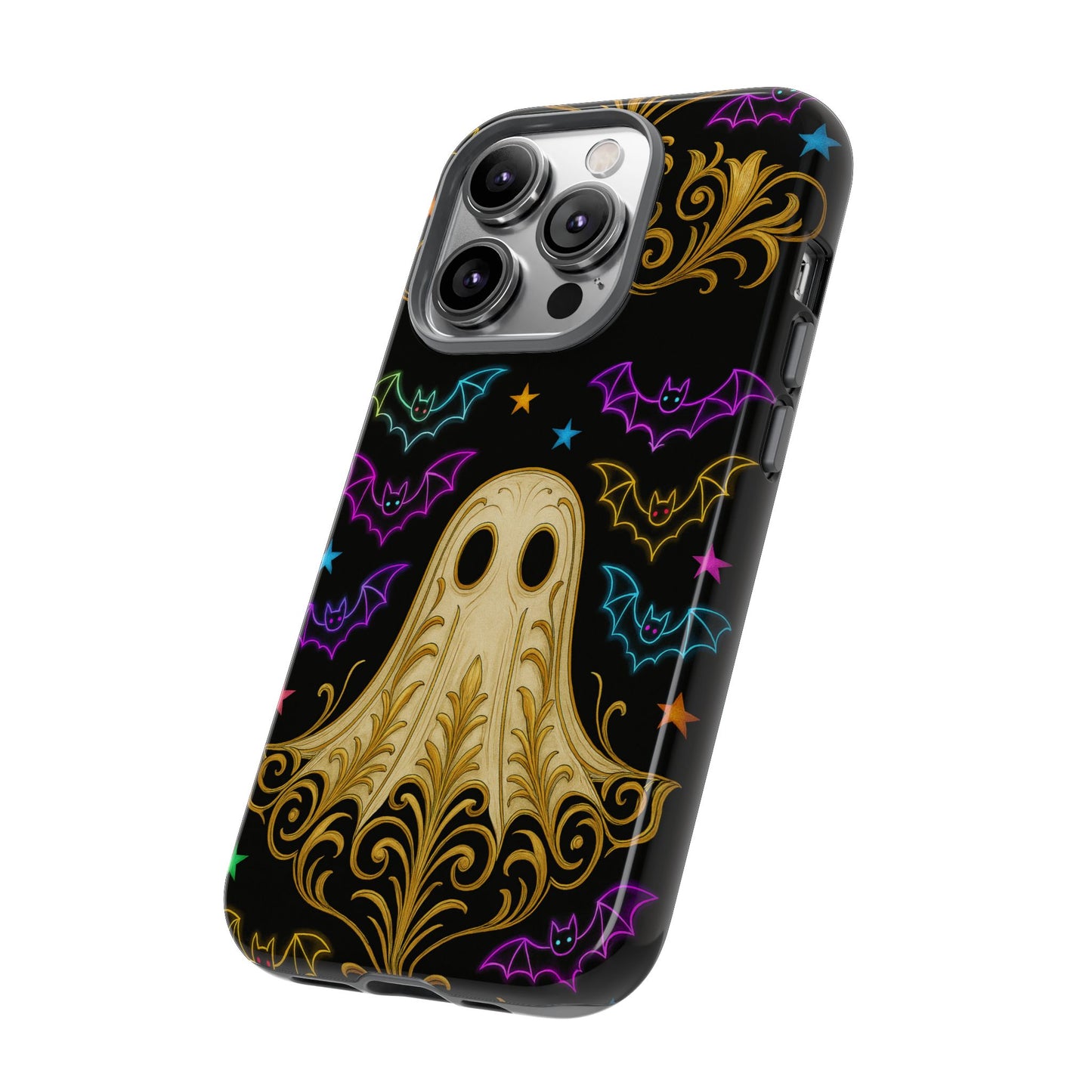 Ghost Phone Cases With Tiny Bats