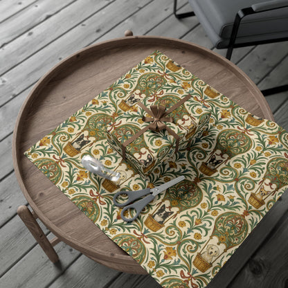 Dogs in Hot Air Balloons - Gift Wrapping Paper