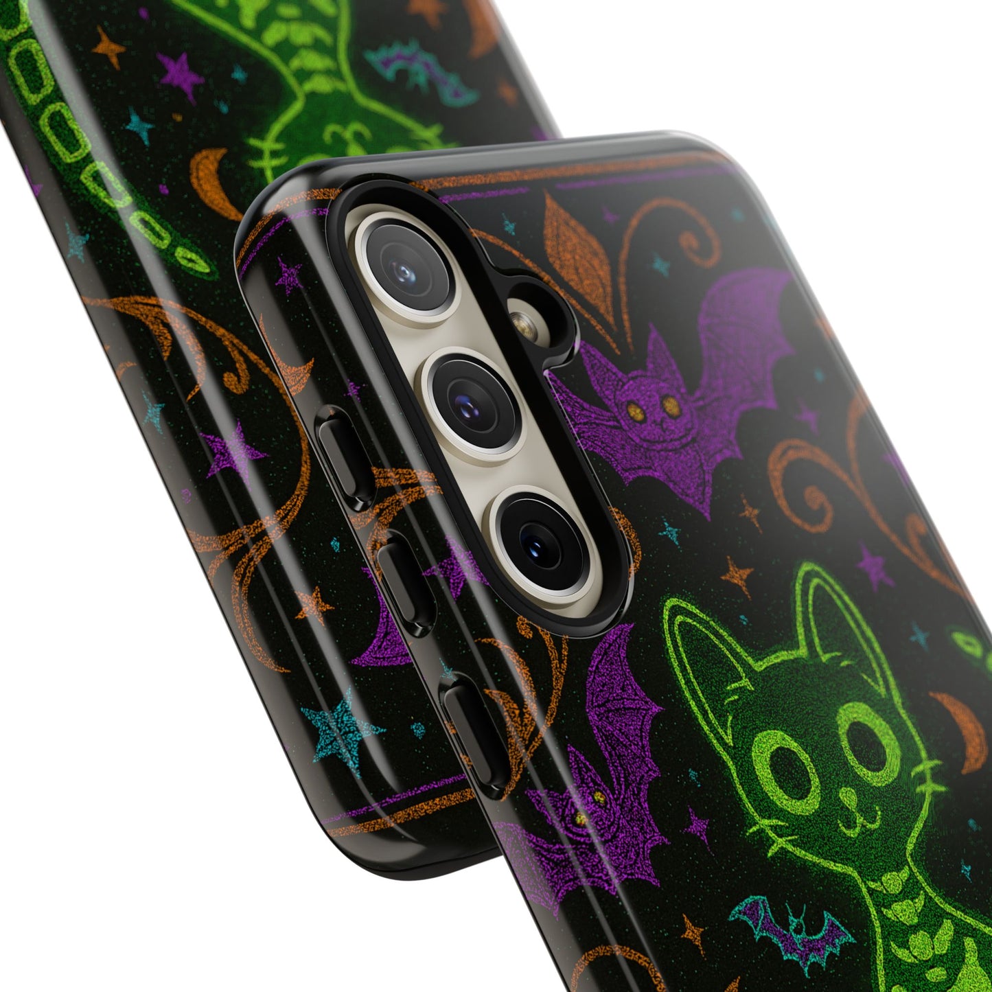 Skeleton Cat Phone Case