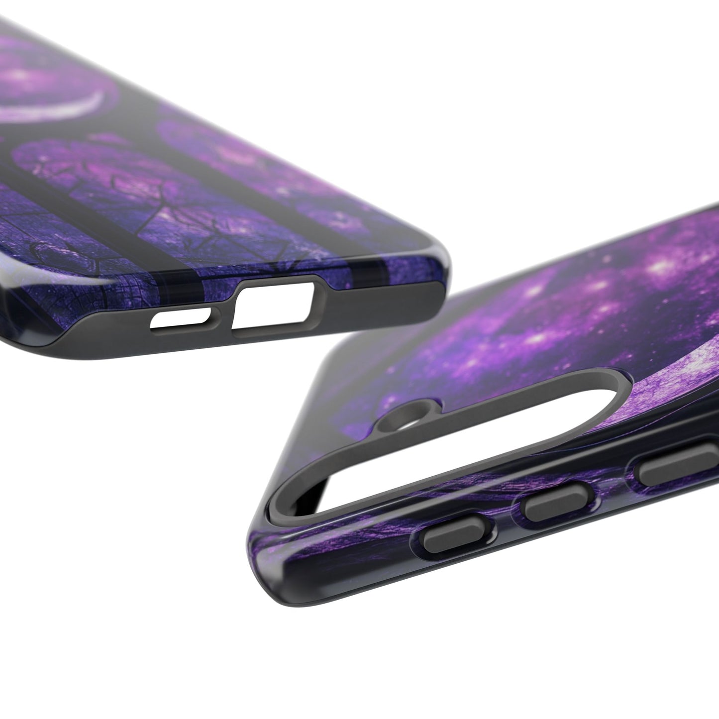 Purple Gothic Stained Glass Phone Cases