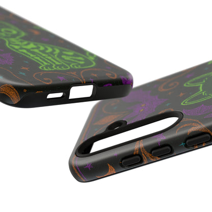 Skeleton Cat Phone Case