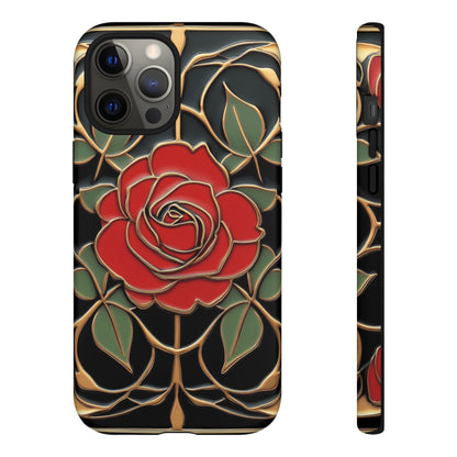 Phone Cases- Vintage Rose Art Nouveau Aesthetic