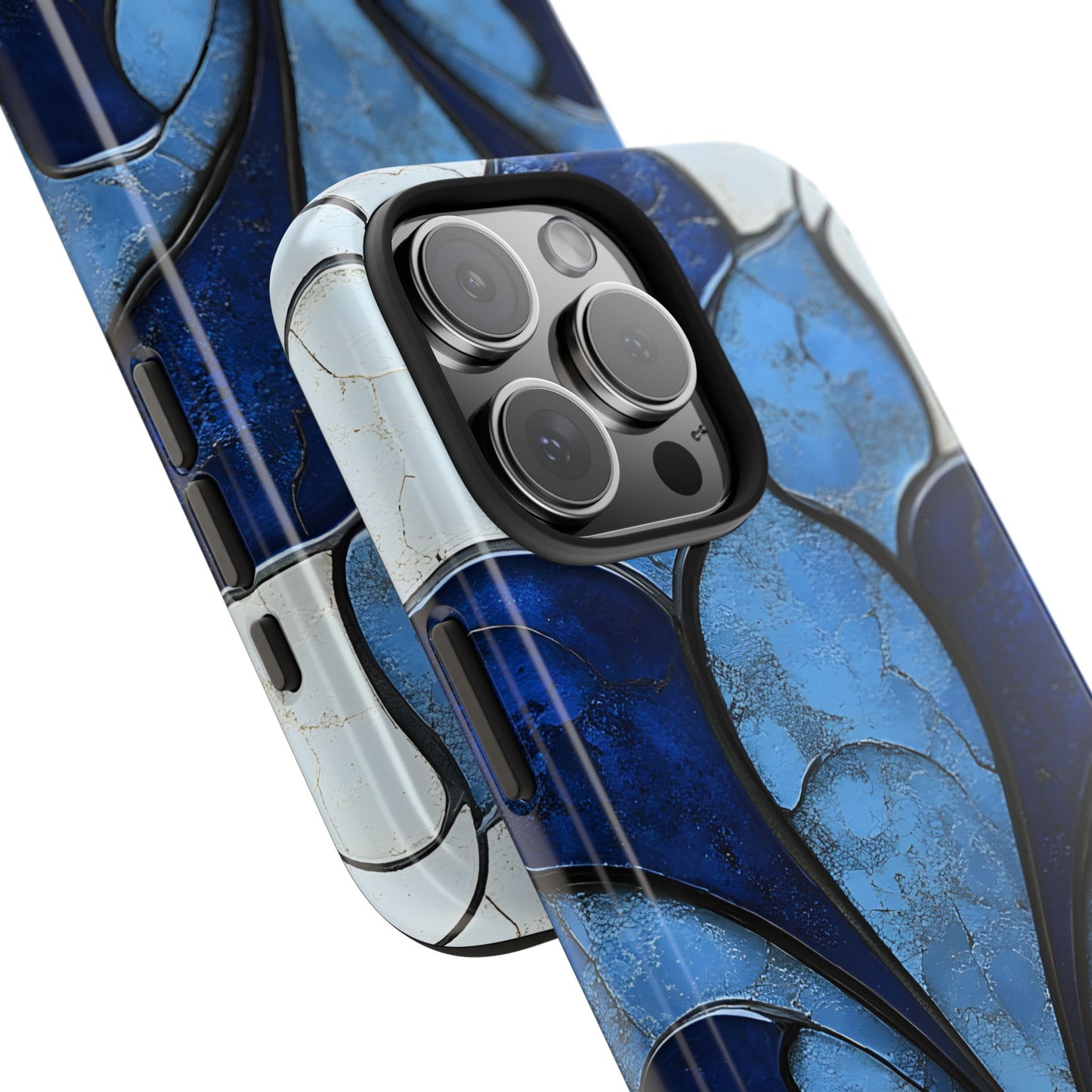 Blue Sapphire Art Deco Tough Phone Case
