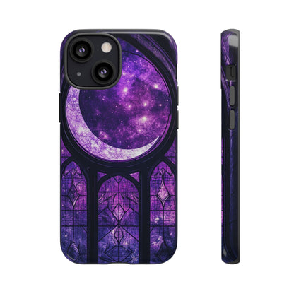 Purple Gothic Stained Glass Phone Cases