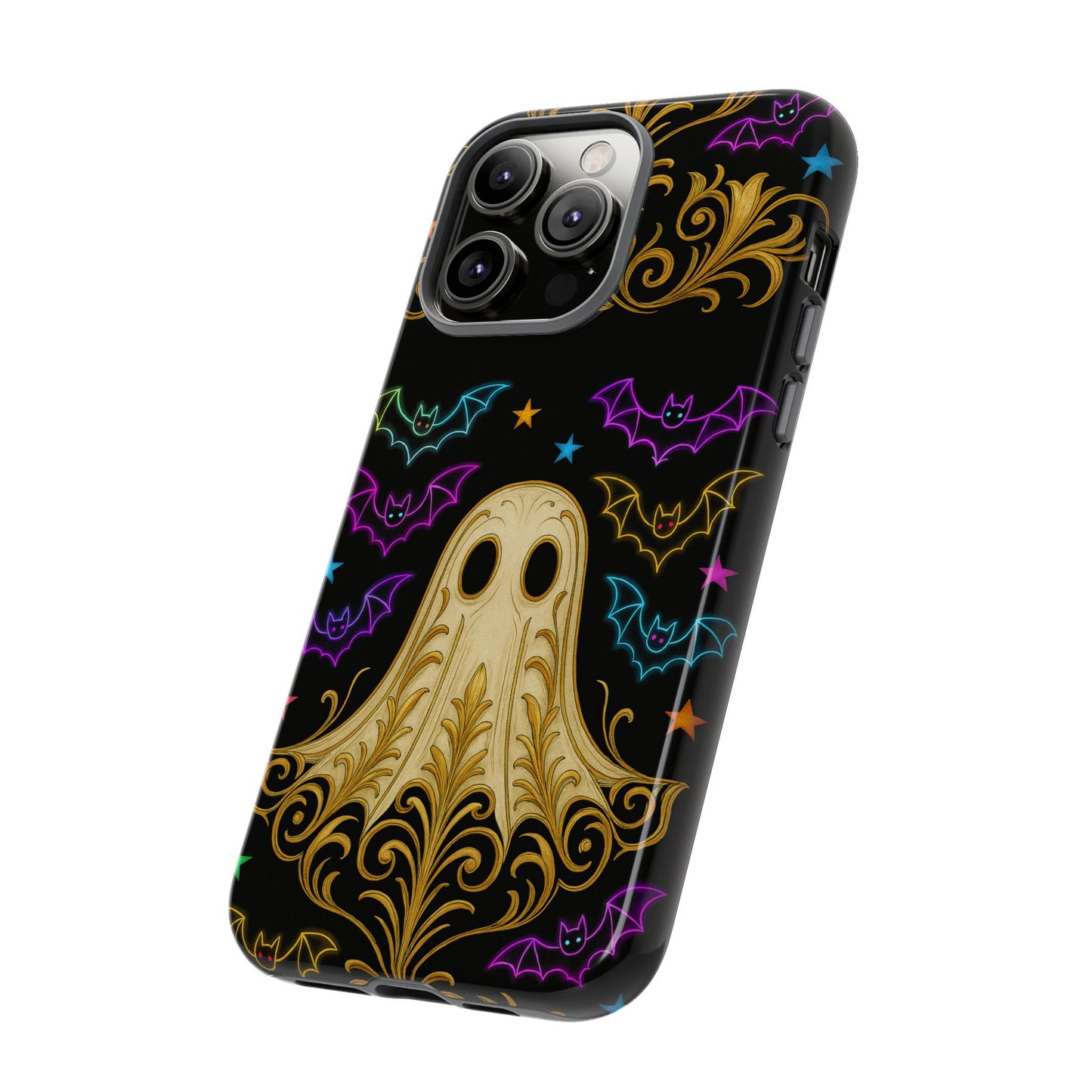 Ghost Phone Cases With Tiny Bats