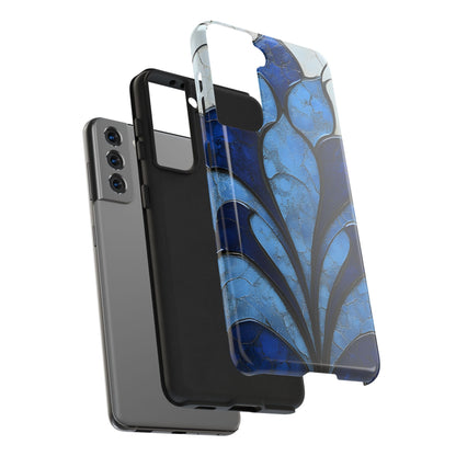 Blue Sapphire Art Deco Tough Phone Case