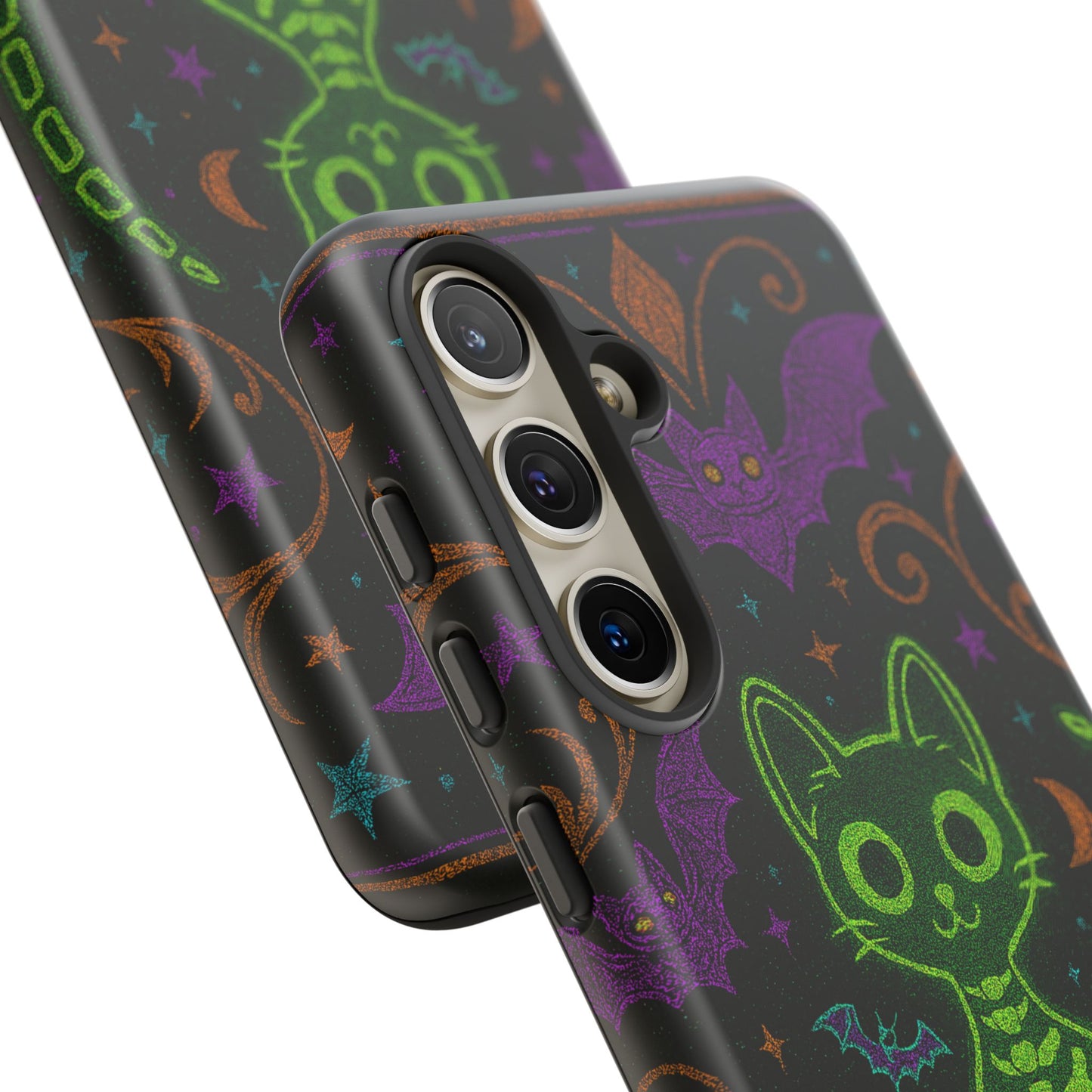 Skeleton Cat Phone Case
