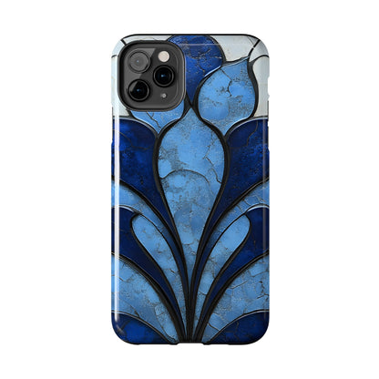Blue Sapphire Art Deco Tough Phone Case