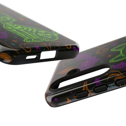 Skeleton Cat Phone Case