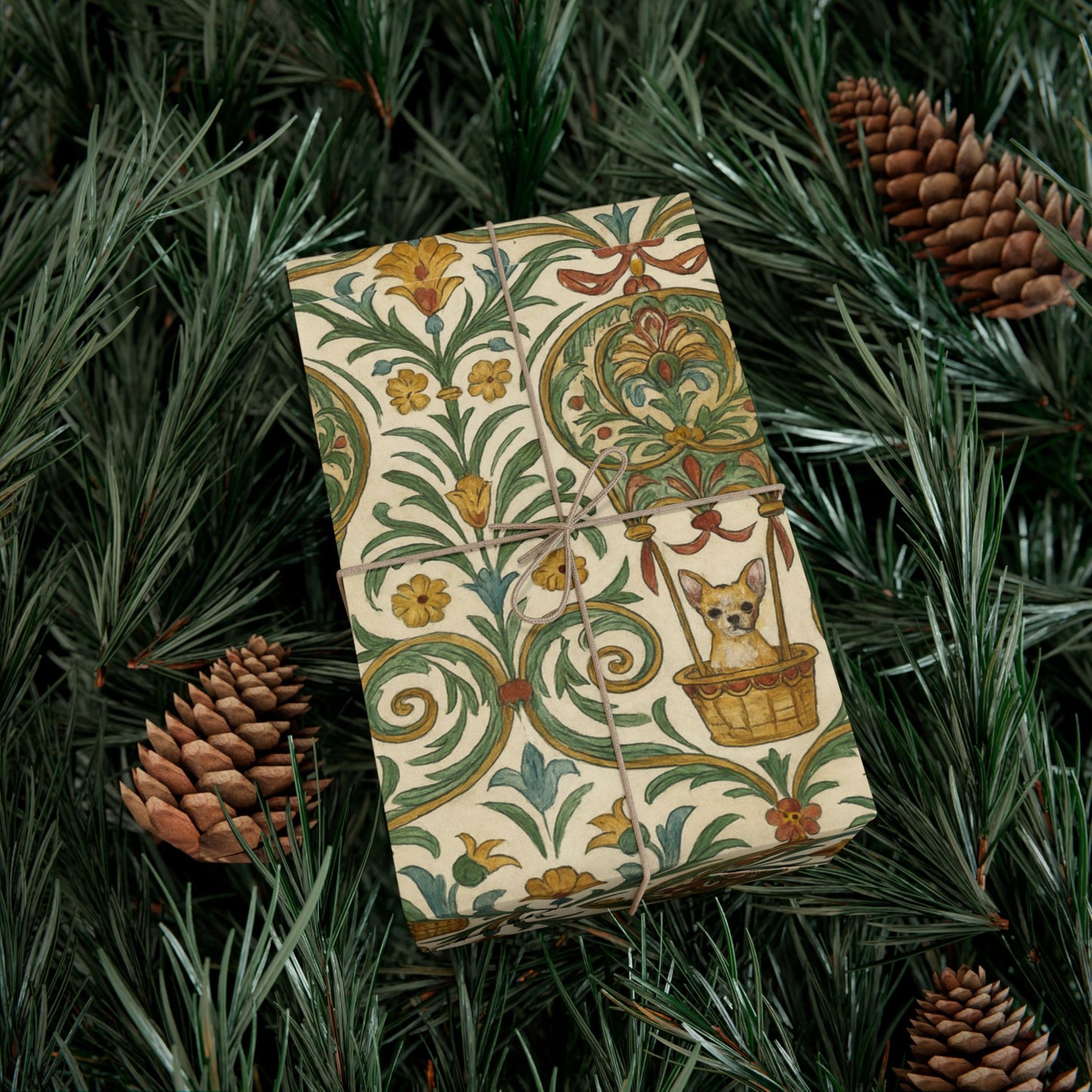 Dogs in Hot Air Balloons - Gift Wrapping Paper