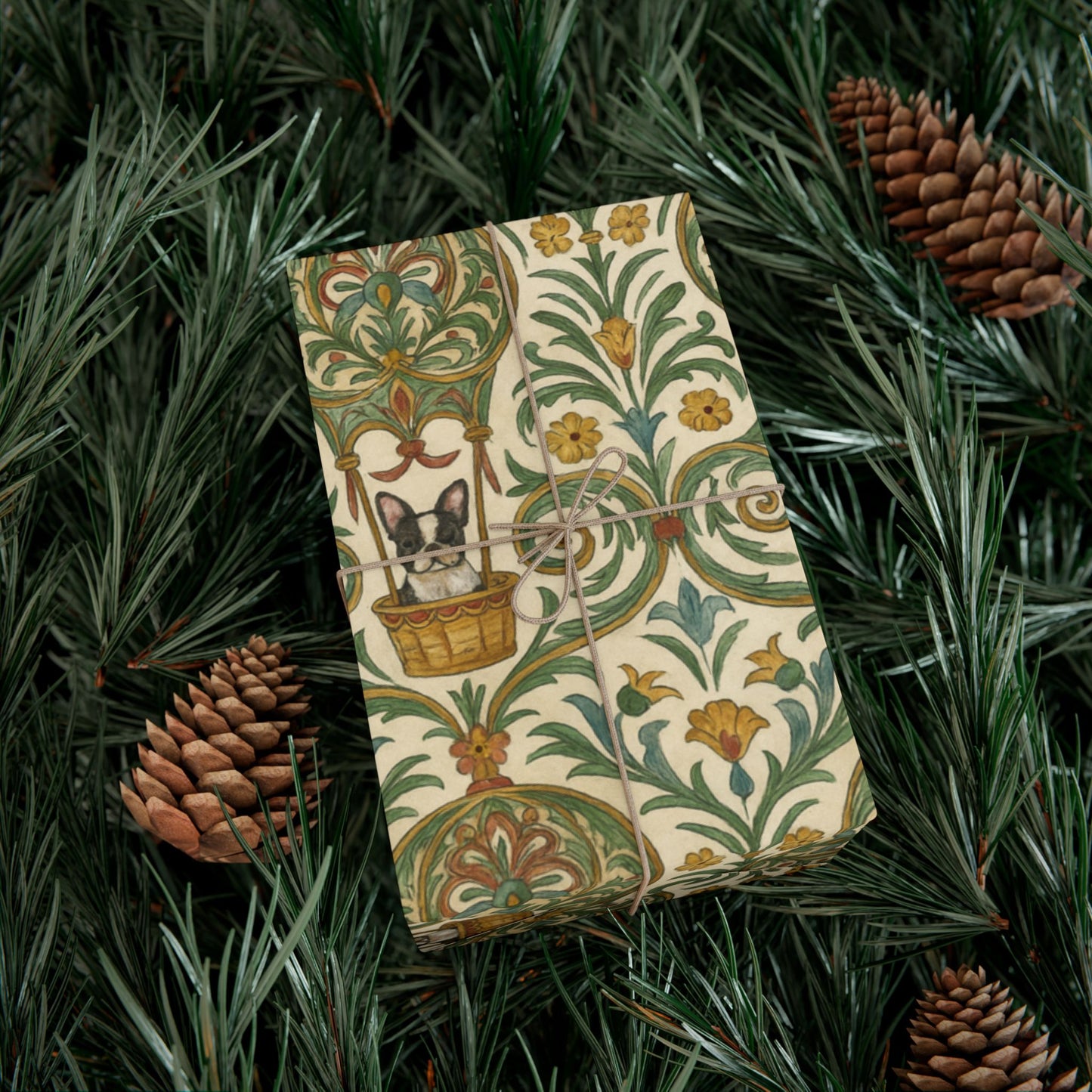 Dogs in Hot Air Balloons - Gift Wrapping Paper