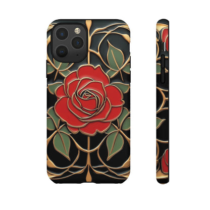Phone Cases- Vintage Rose Art Nouveau Aesthetic