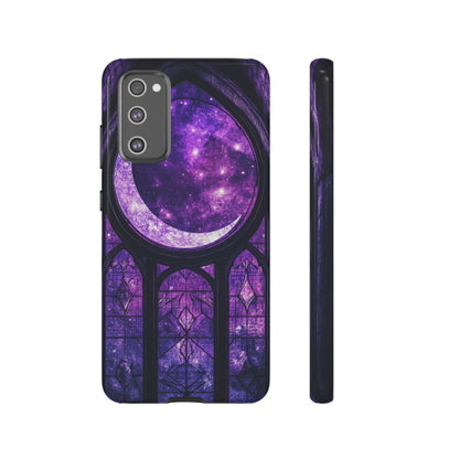 Purple Gothic Stained Glass Phone Cases