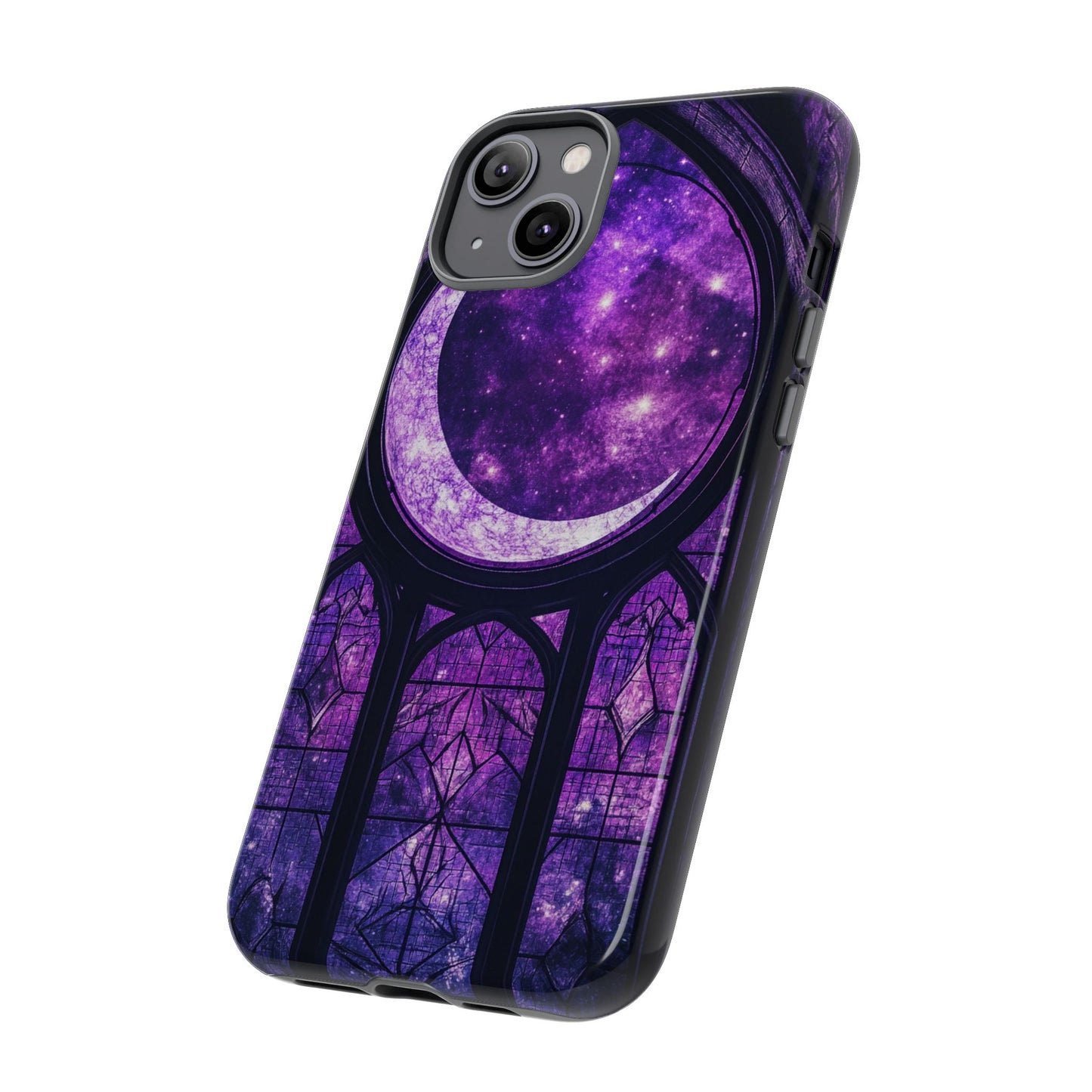Purple Gothic Stained Glass Phone Cases