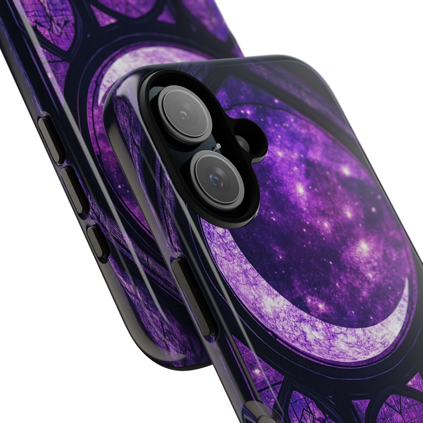 Purple Gothic Stained Glass Phone Cases