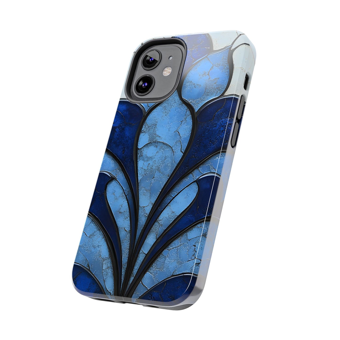 Blue Sapphire Art Deco Tough Phone Case