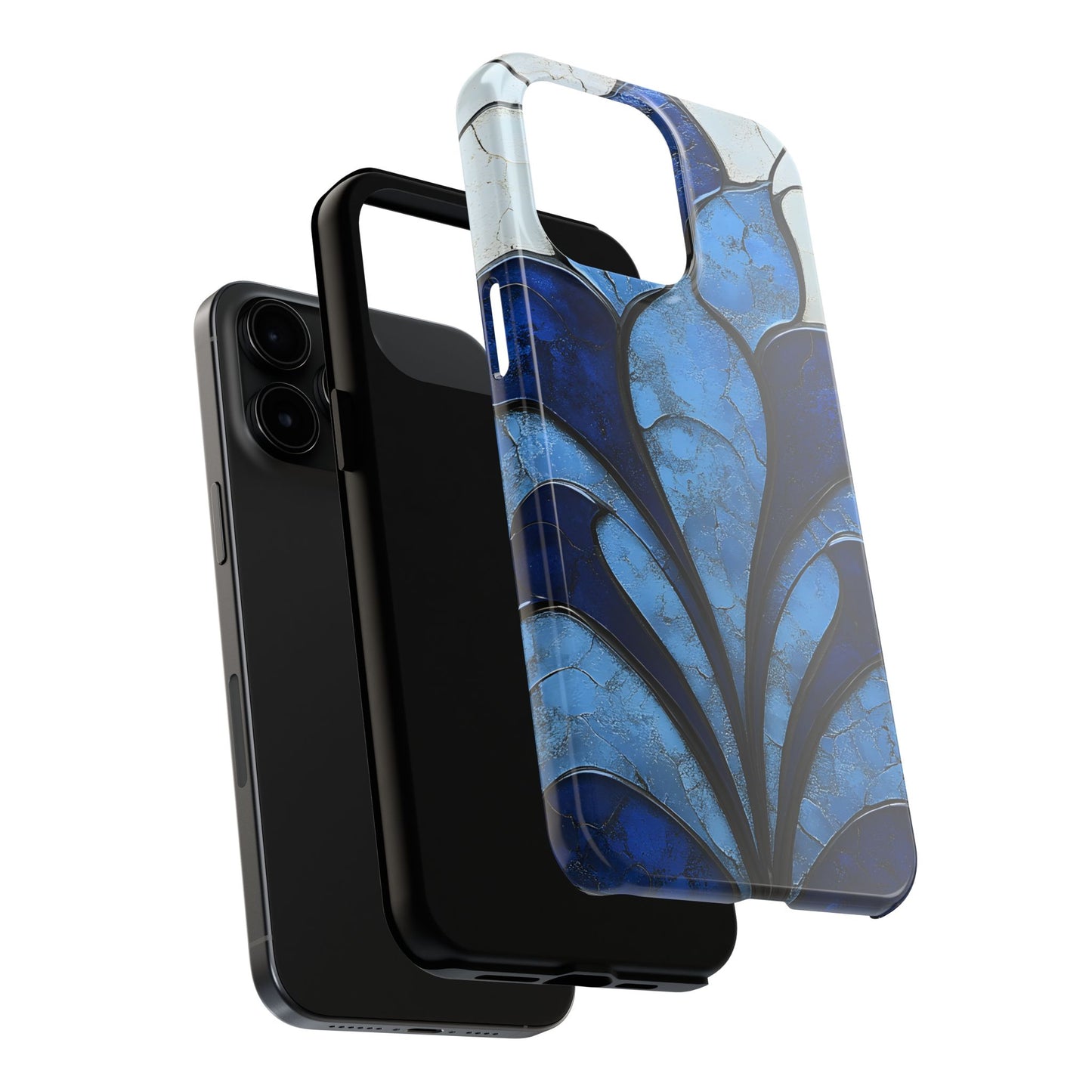 Blue Sapphire Art Deco Tough Phone Case