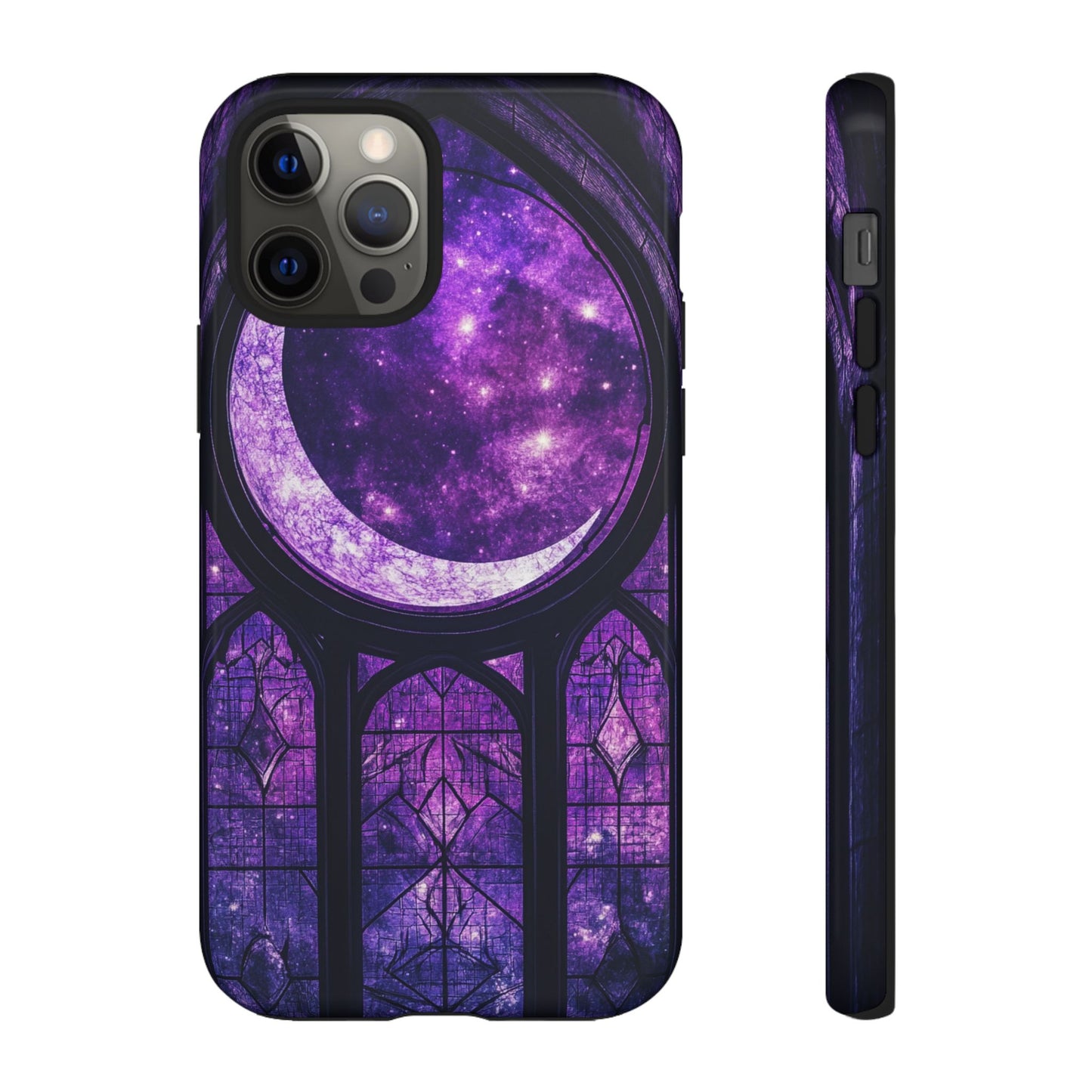 Purple Gothic Stained Glass Phone Cases