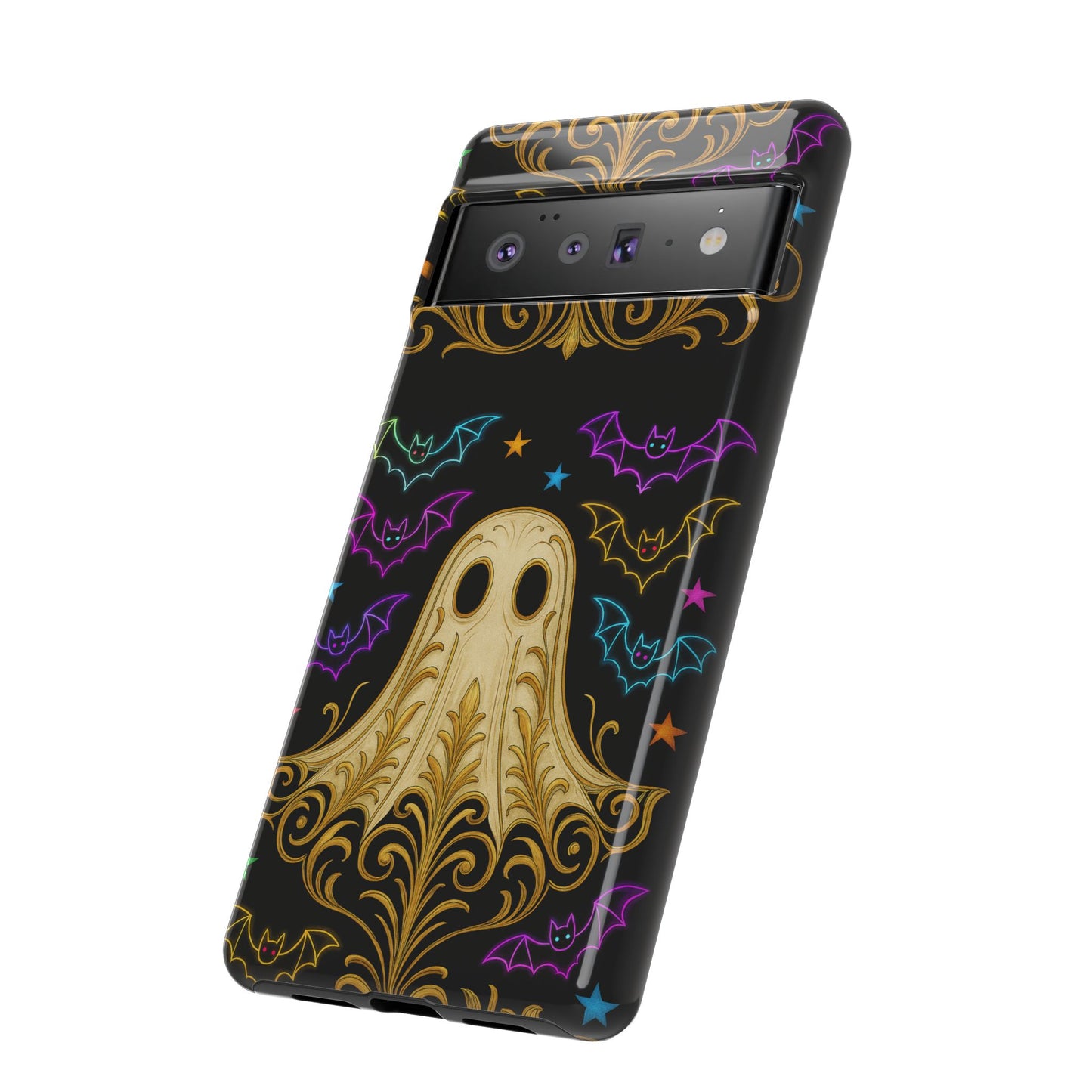 Ghost Phone Cases With Tiny Bats