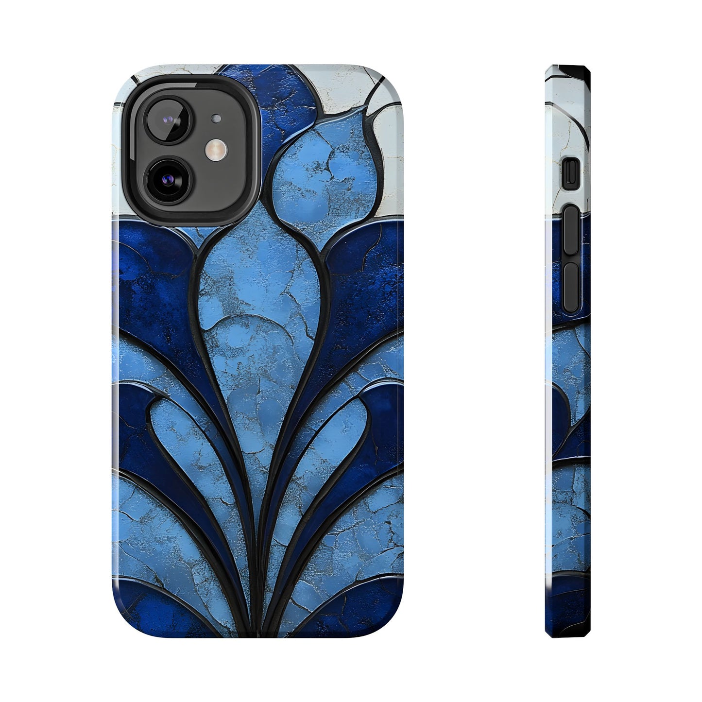 Blue Sapphire Art Deco Tough Phone Case